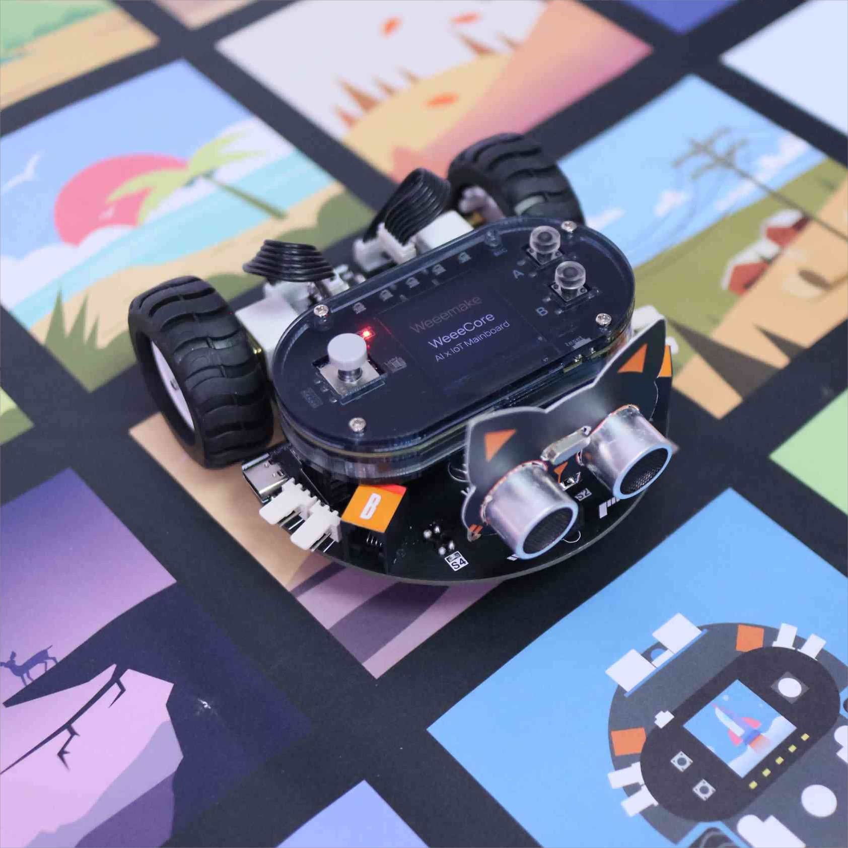 WeeeCore Bot AIOT Voice Programming Robot