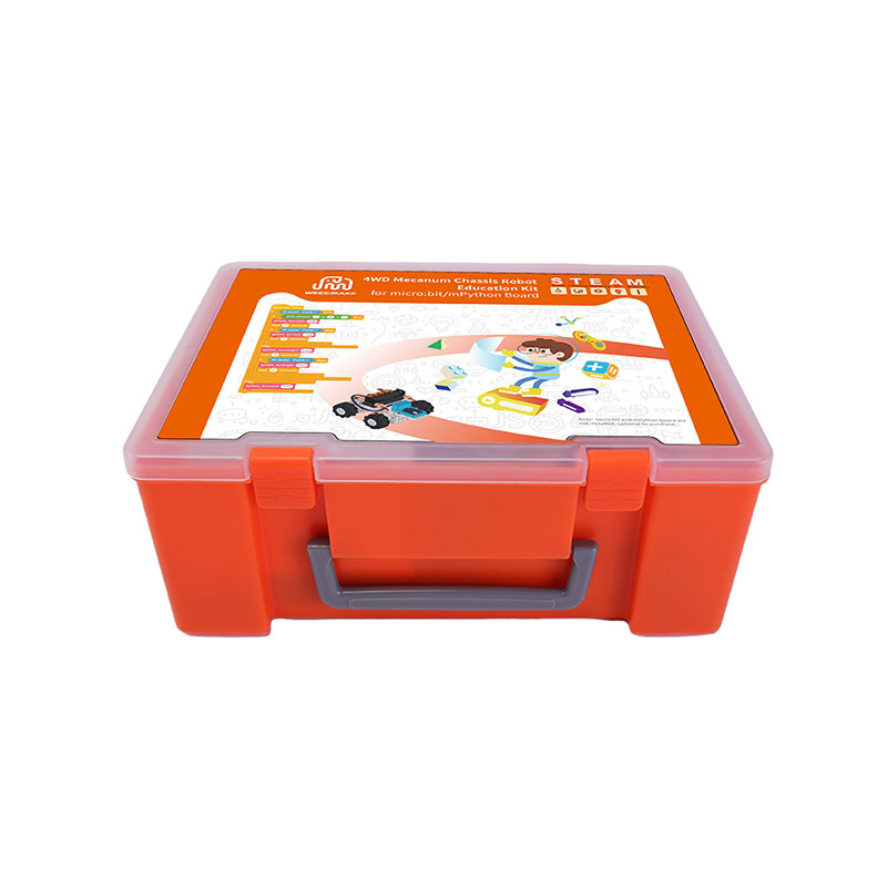 4WD Mecanum Chassis Robot Education Kit for micro:bit / mPython Board