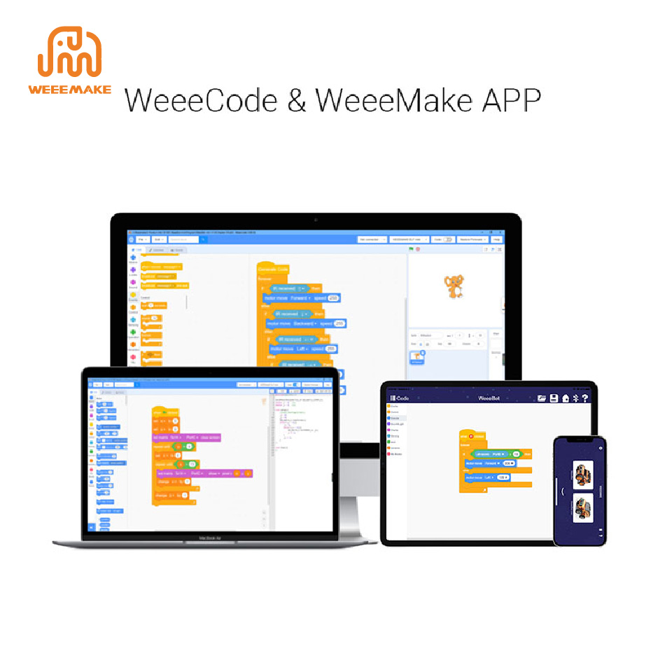 WeeeBot Jeep STEM Classroom Robot Kit