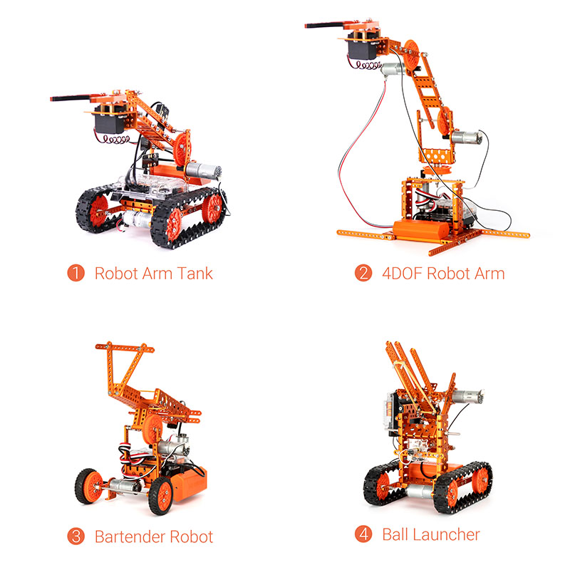 12 in 1 WeeeBot RobotStorm STEAM Robot Kit