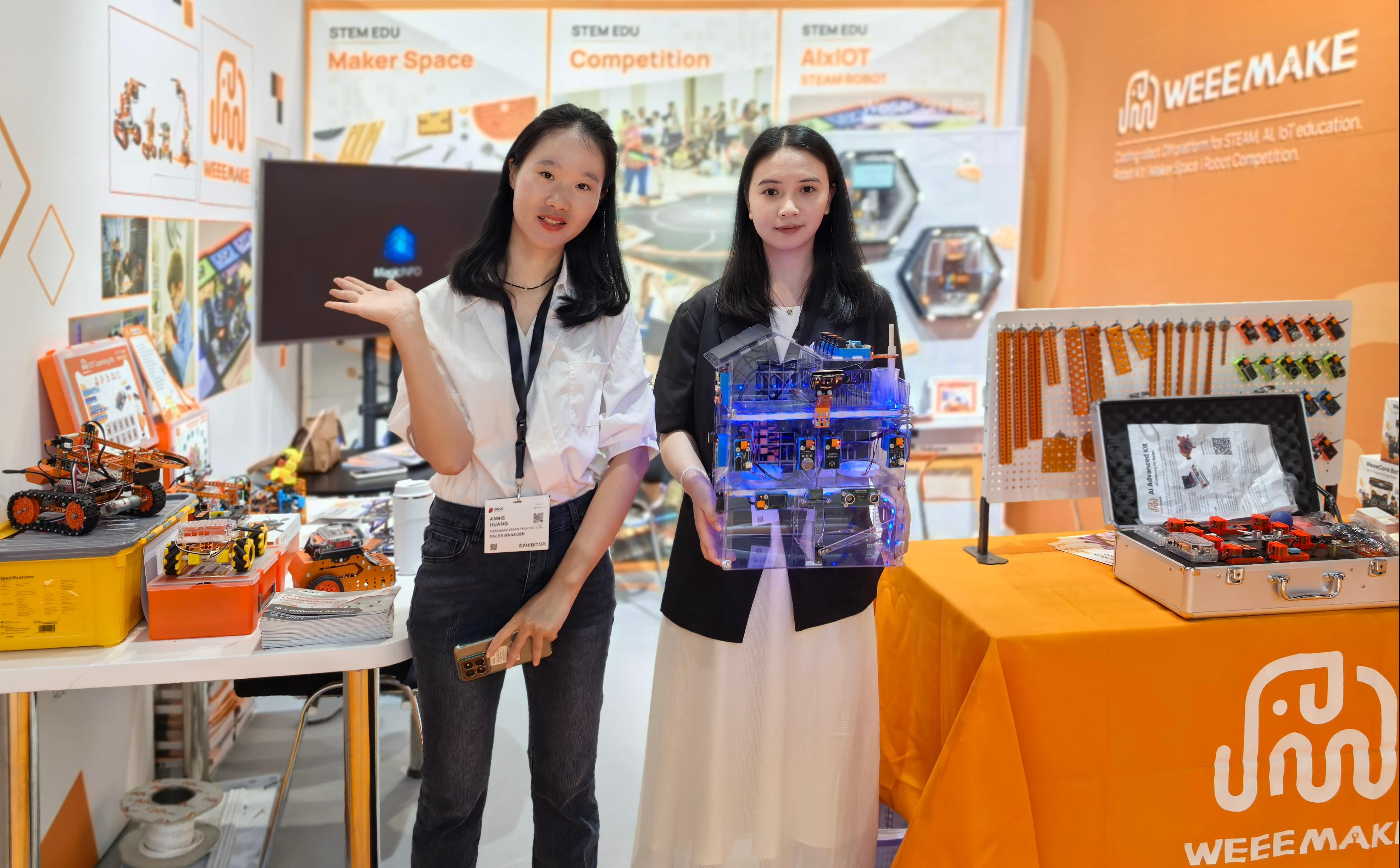 Weeemake AI Education Solution Shines at EduTech Asia 2024 and GESS Dubai 2024 