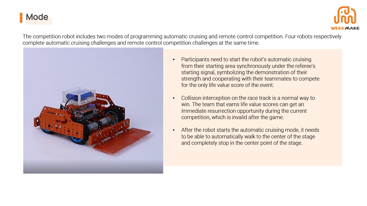 WeeeMake Trigram Robot SUMO-6