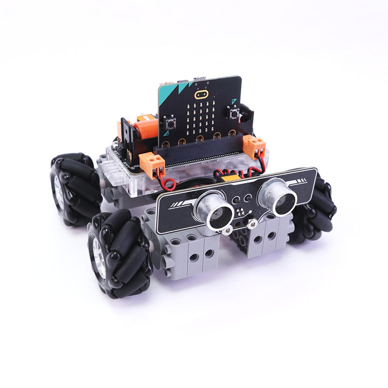 4WD Mecanum Chassis Robot Education Kit for micro:bit / mPython Board